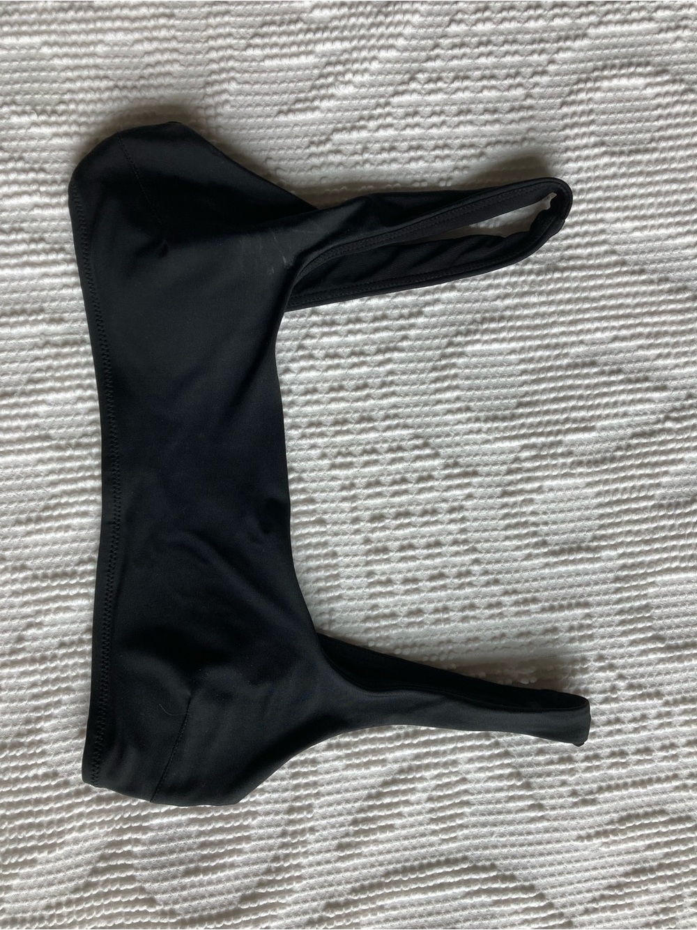 aerie Black Scoop Swim Top